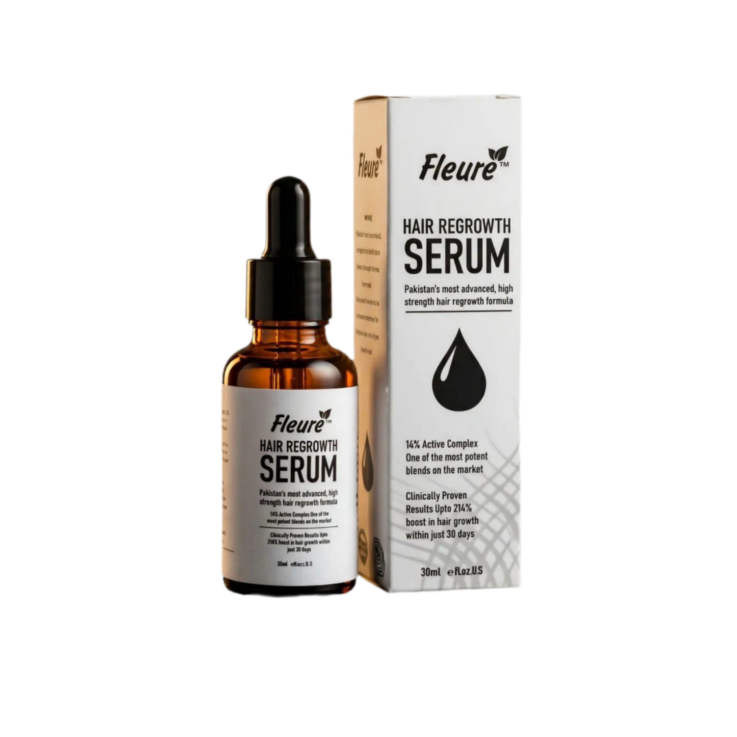 Fleuré Regain Max 14% Hair Regrowth Serum