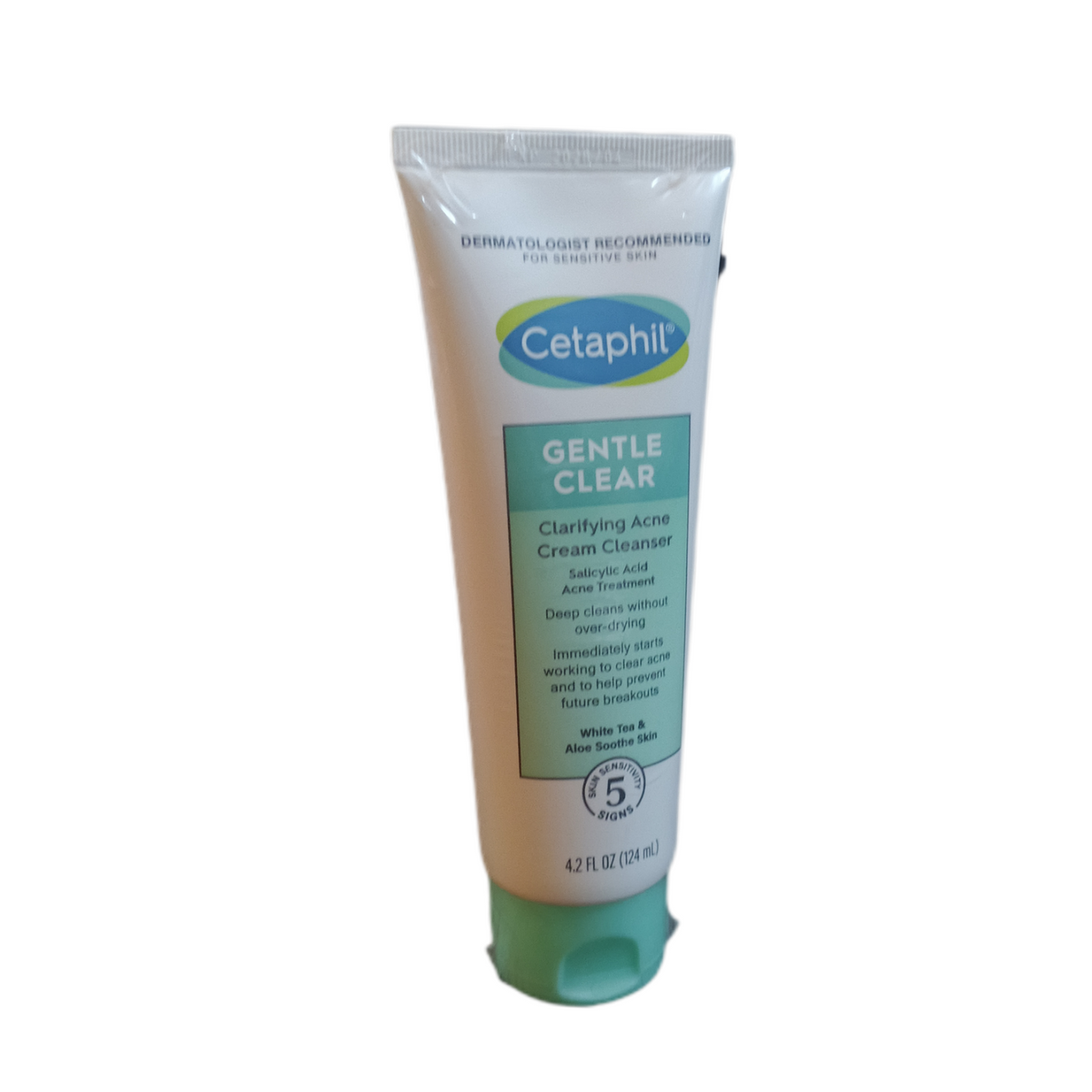 CETAPHIL GENTLE CLEAR CLARIFYING ACNE CREAM CLEANSER 124ml
