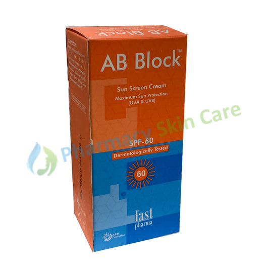 Ab Block Sun Screen Cream Spf 60 Skin Care