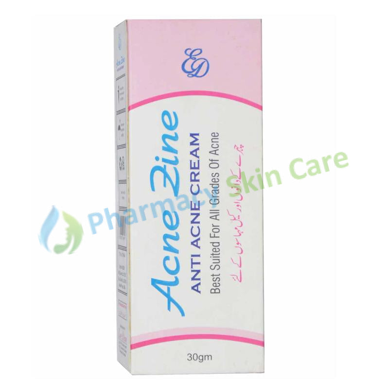 Acne Zine Cream 30gm Derma Techno Pharma Anti Acne Cream