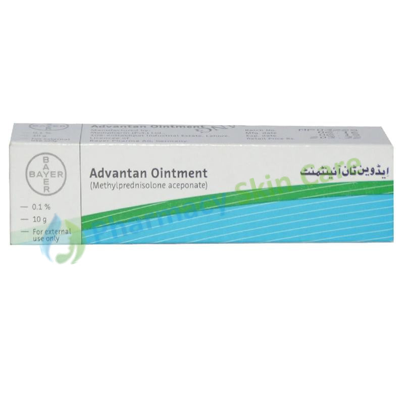 Advantan Ointment 0.1% 10gm Bayer Health Care Pvt Ltd Methylprednisolone Aceponate