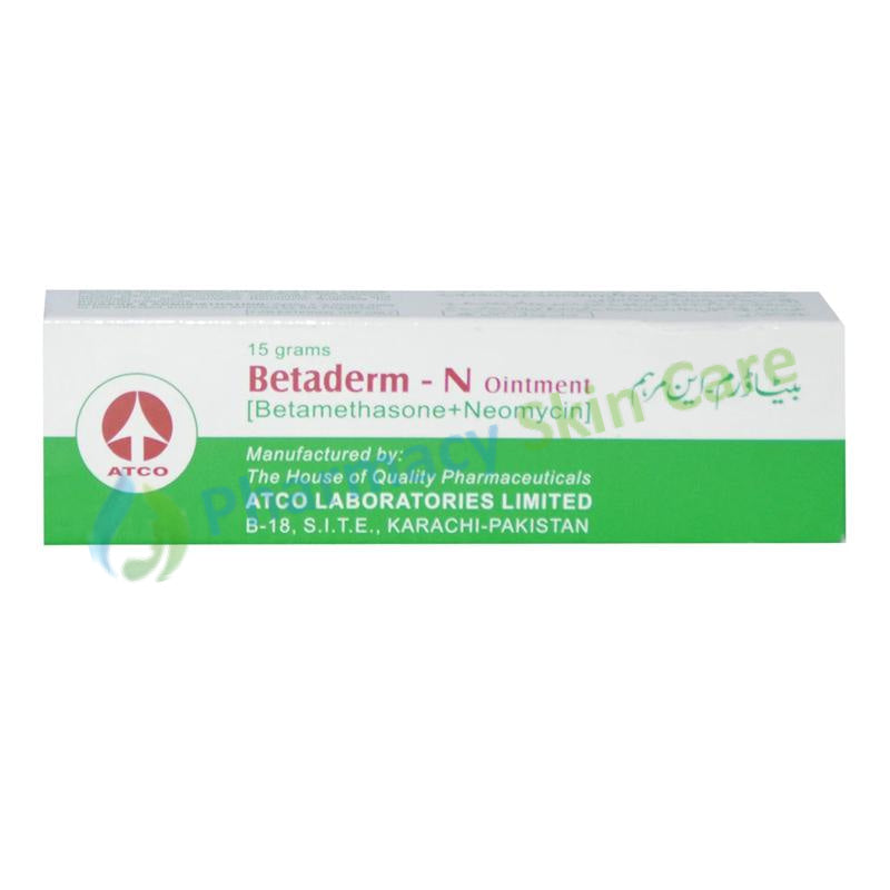 Betaderm N Ointment 15G ATCOLABORATORIES_PVT_LTD Corticosteroids_Anti-bacterial-Betamethasone Valerate_Neomycin Sulphate.jpg
