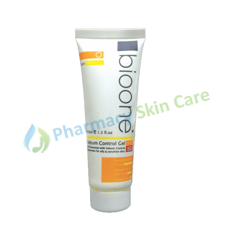 Bio One Sebum Control Gel Spf 50 Medicine