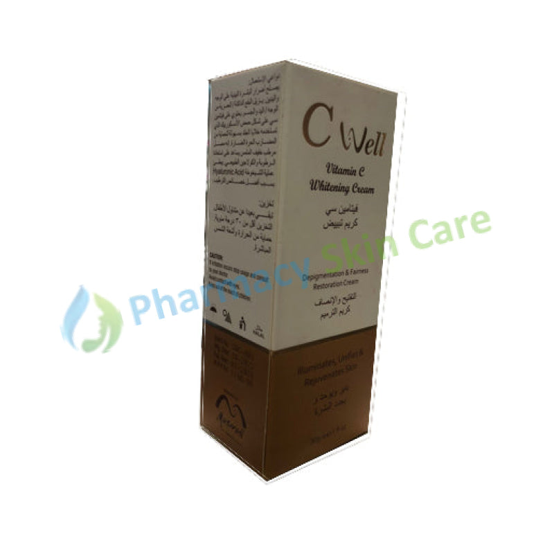 C Well Vitamin Whitening Cream Skin Care