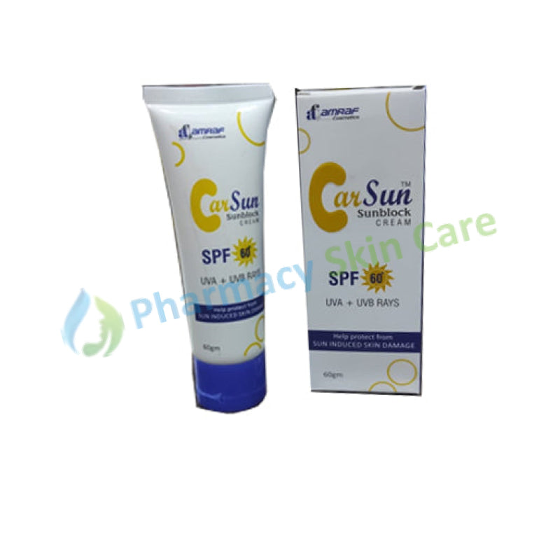 Carsun Sunblock Cream Spf 60 Sunblock