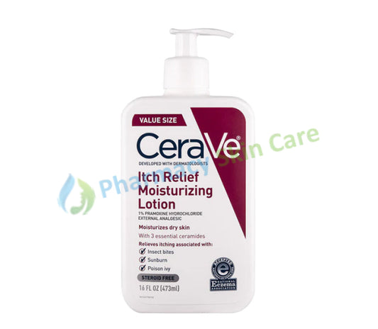 Cerave Ltch Relief Moisturizing Lotion 237Ml Skin Care