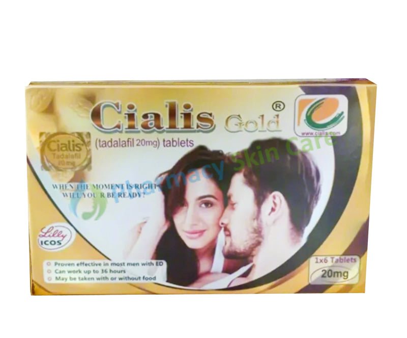 Cialis Gold Tablets 20mg Medicine