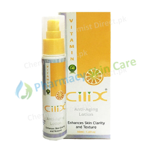 Cilix Anti-Aging Lotion 50ml vitamin c derma techno pakistan