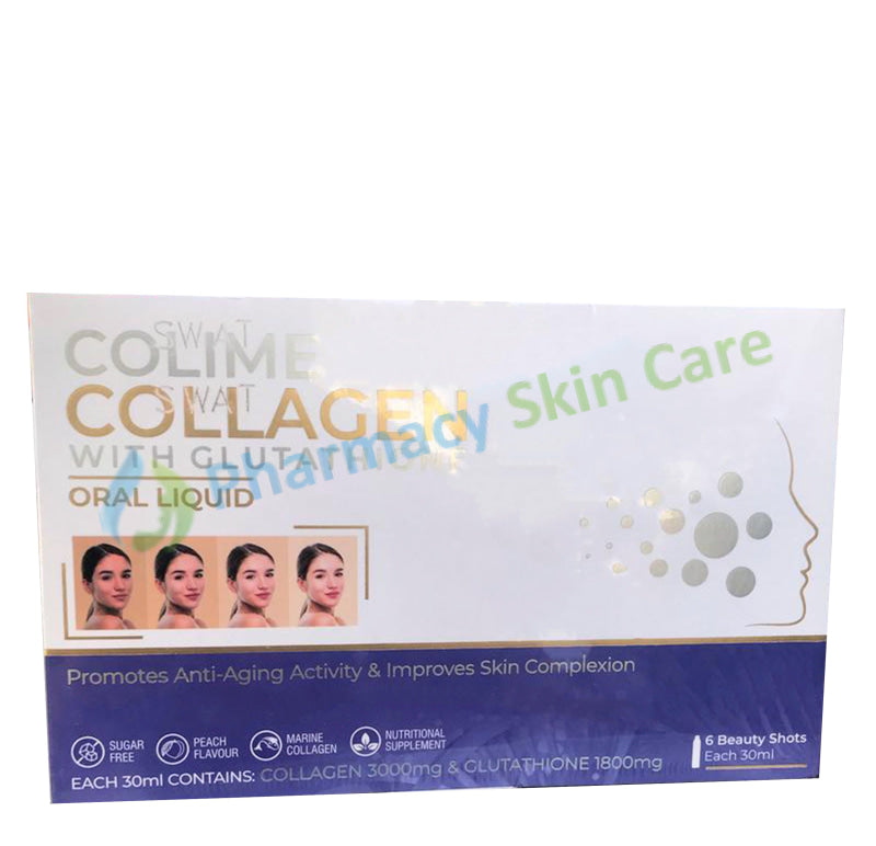 COLIMEL Collagen with Glutathione Oral Liquid Shots Pharmacy Skin Care COLIMEL Collagen with Glutathione Oral Liquid Shots Pharmacy Skin Care