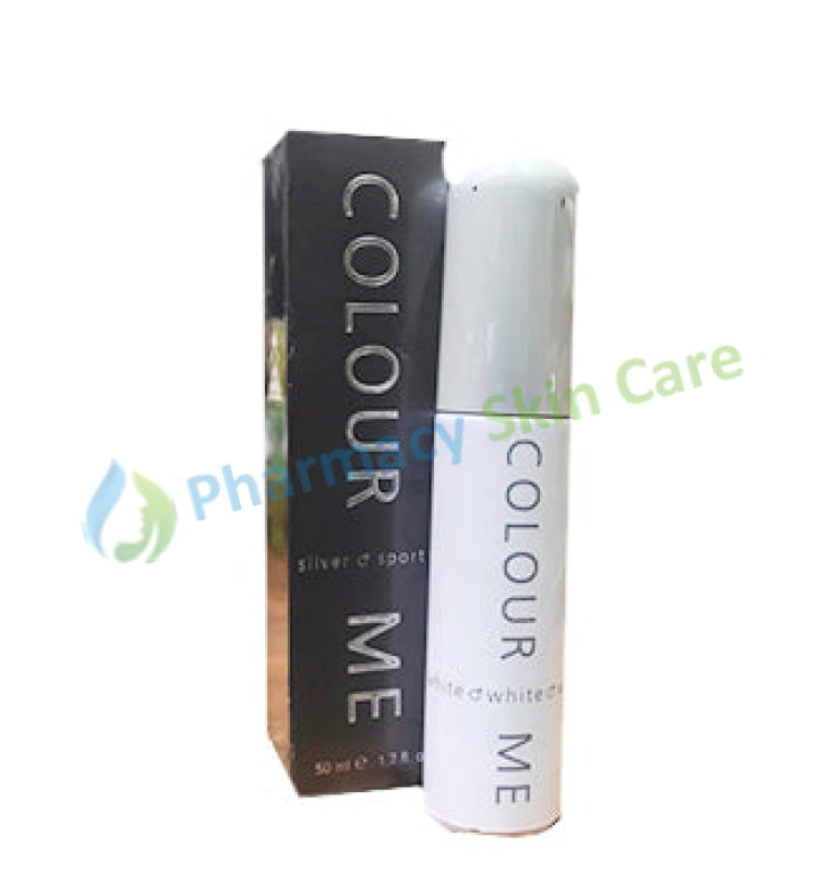 Colour Me Silver Sport EDP 50ML For Men perfume