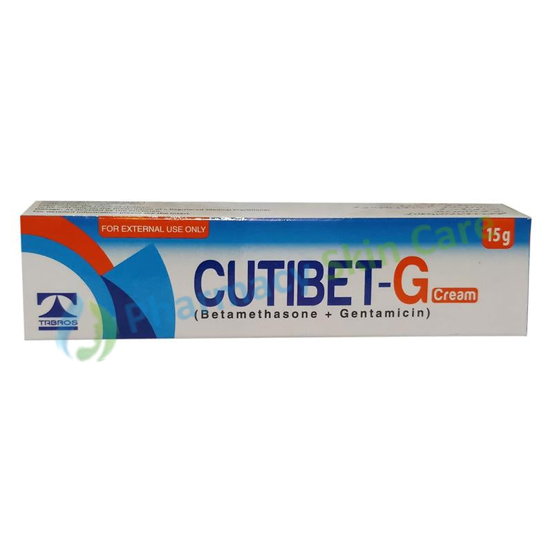 Cutibet G Cream 15gm Tabros Pharma Betamethasone Gentamicin
