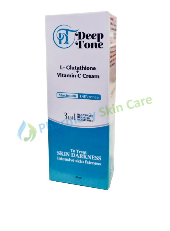 Deep Tone L-Glutathione + Vitamin C Cream Pharmacy Skin Care Deep Tone L-Glutathione + Vitamin C Cream Pharmacy Skin Care
