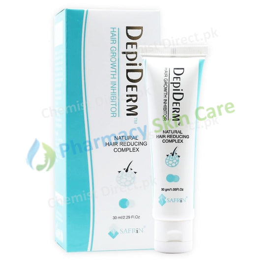 Depi Derm Hair Growth Inhibitor Natural Hair Reducing Complex 30gm