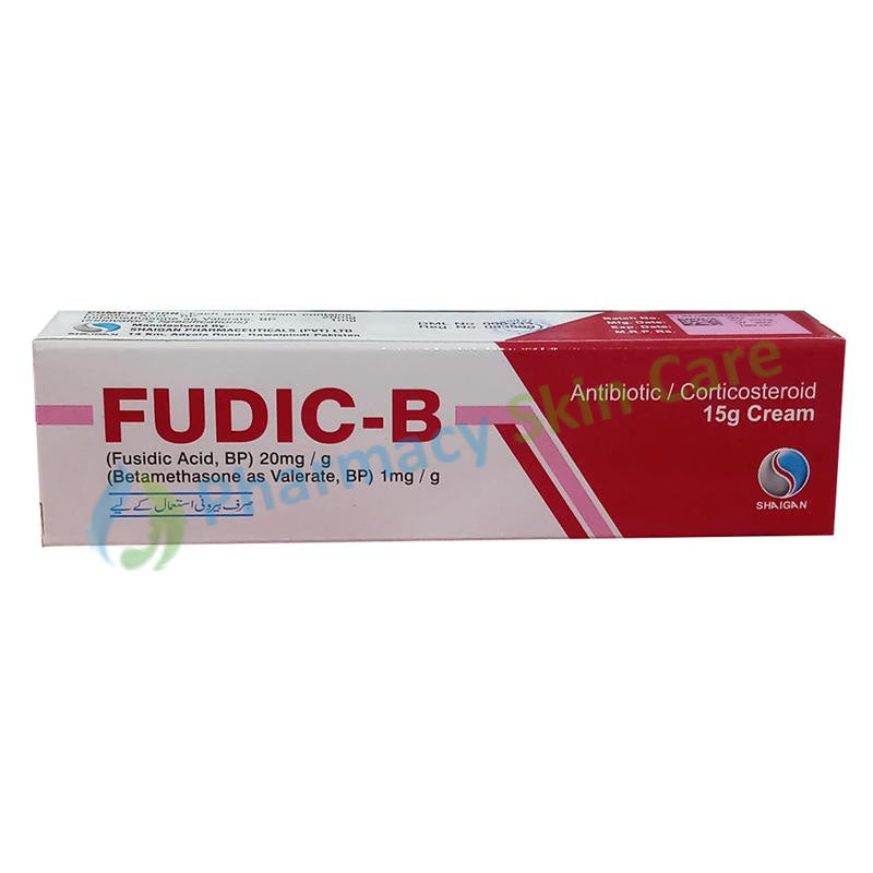 Fudic B Cream 15gm Shaigan Pharmaceuticals Anti bacterial