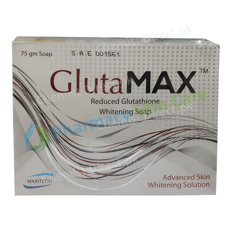 GlutaMax Soap 75gram Pharmacy Skin Care GlutaMax Soap 75gram Pharmacy Skin Care