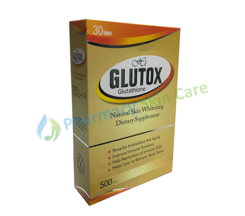 Glutox 500mg Tab Pharmacy Skin Care Glutox 500mg Tab Pharmacy Skin Care
