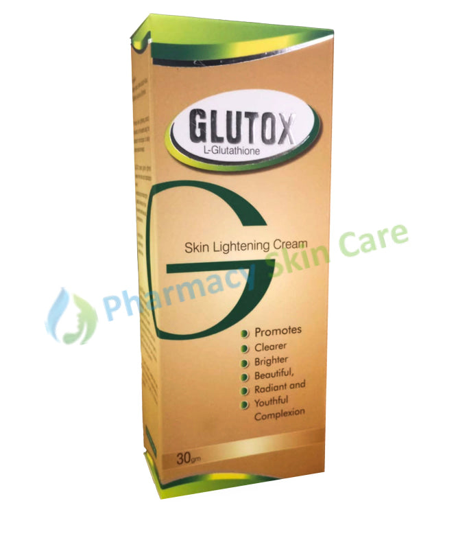 Glutox Skin Lightening Cream 30gm Pharmacy Skin Care Glutox Skin Lightening Cream 30gm Pharmacy Skin Care