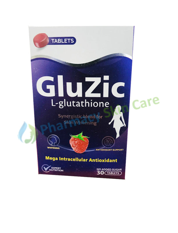 Gluzic L-glutathione Tablets Pharmacy Skin Care Gluzic L-glutathione Tablets Pharmacy Skin Care