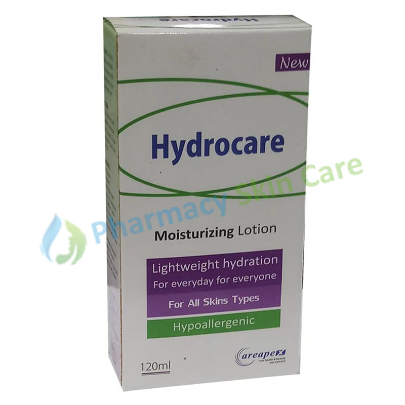 Hydrocare Moisturizing Lotion 120ml Hypoallergenic Careapex Health Beauty
