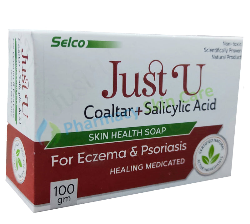 Just U coaltar + Salicylic Acid Soap soap
