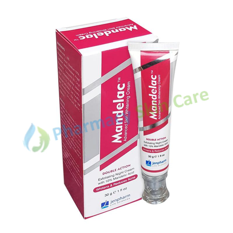 Mandelac Advaced Skin Whitening Cream 30gm Jenpharm Life Sciences