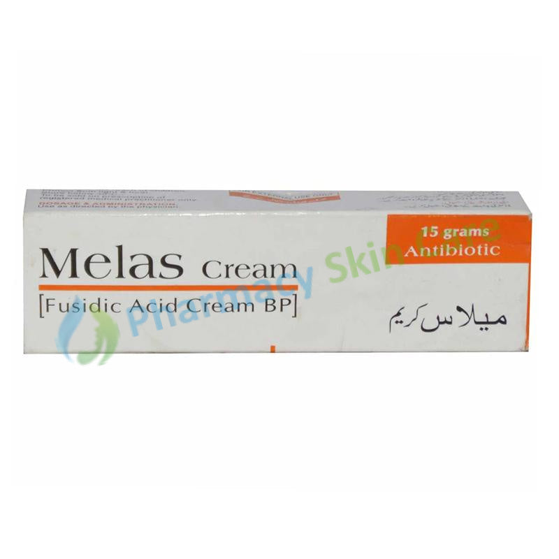 Melas Cream 15gram Anti-bacterial Fusiduc Acid BP Atco Loboratories