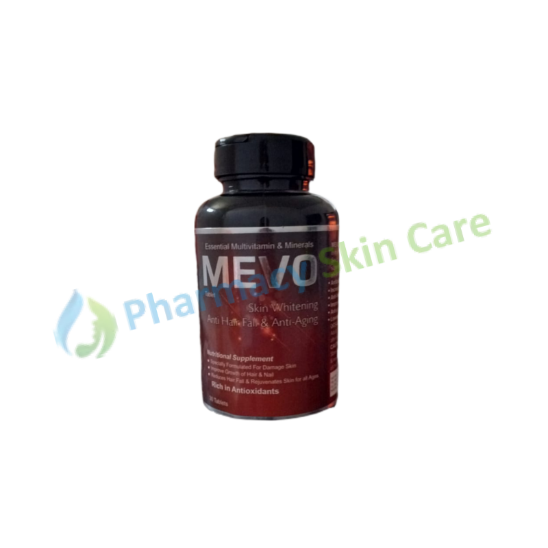 Mevo Skin Whitening Anti Hair Fall & Anti-Aging Tablet Skin Care