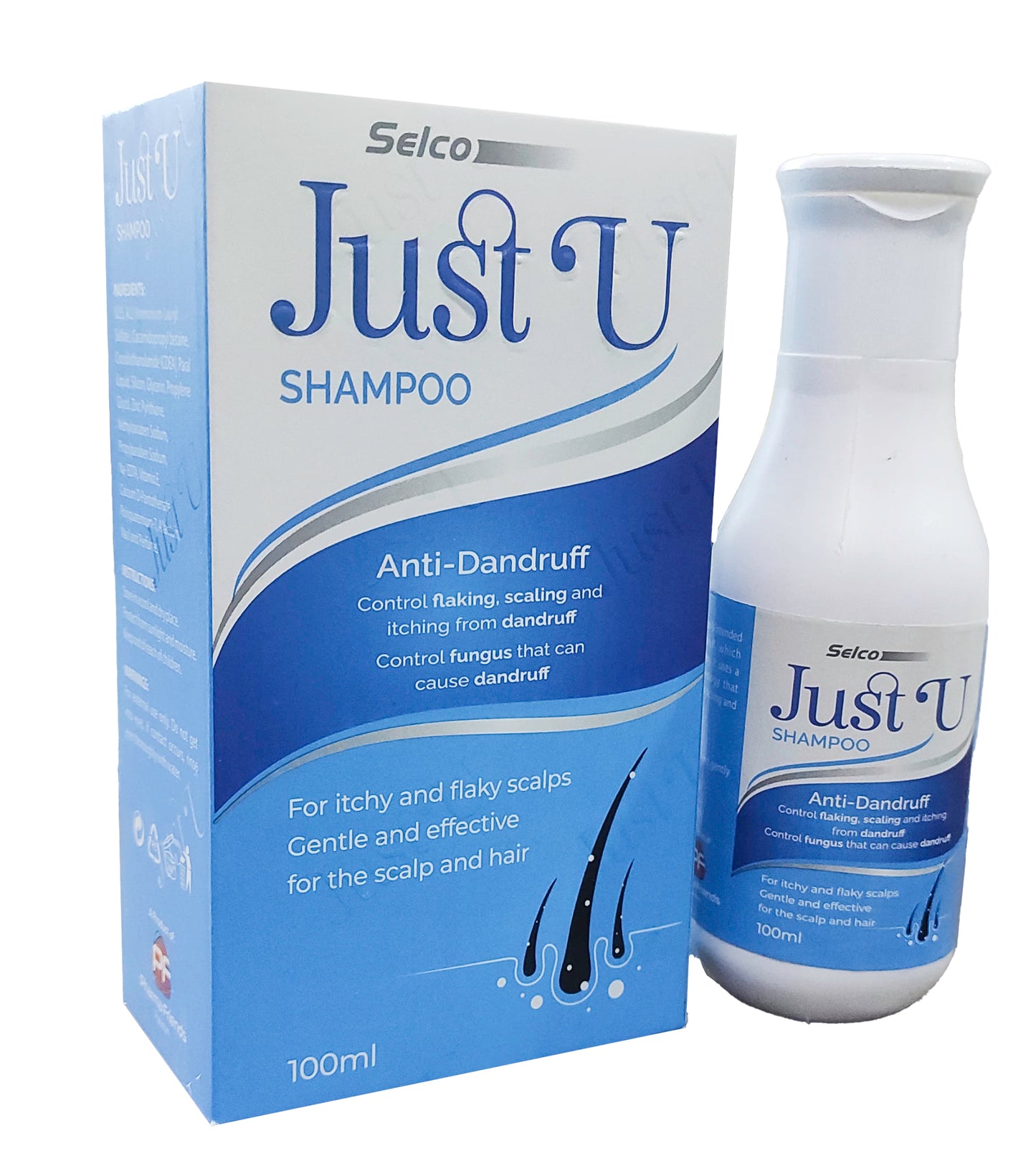 Just U Anti-Dandruff Shampoo 100ml