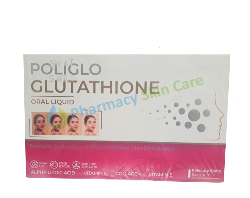 POLIGLO Glutathione Oral Liquid Shots Pharmacy Skin Care POLIGLO Glutathione Oral Liquid Shots Pharmacy Skin Care