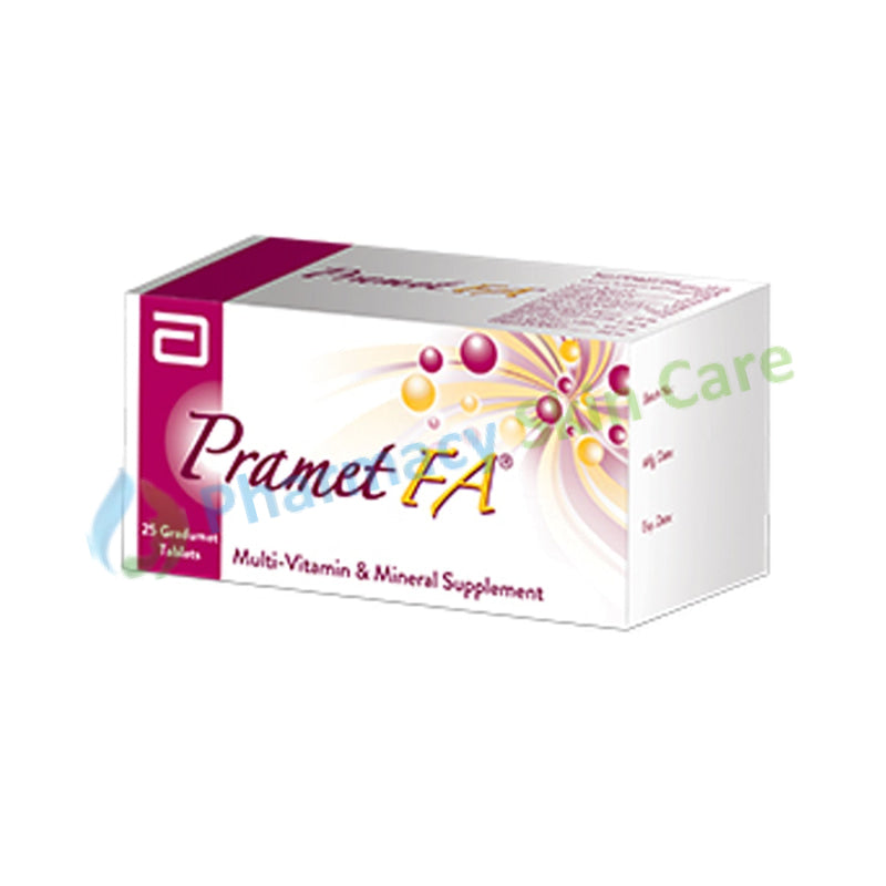Pramet Fa Tab Vitamins & Supplements
