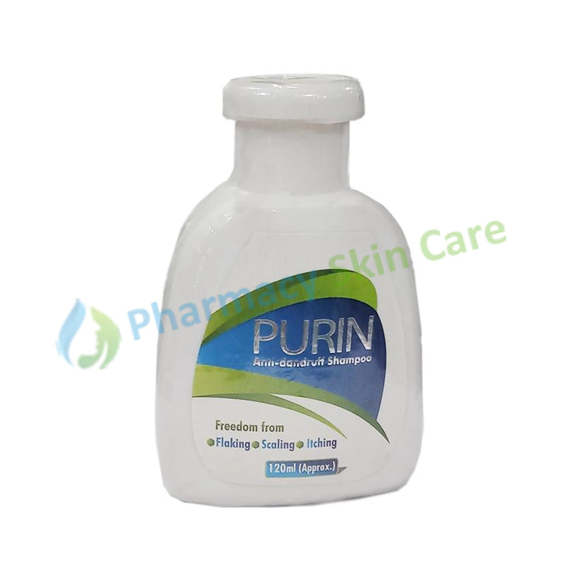 Purin Shampoo 120ml Anti-dandruff Flaking Scaling Itching Icepta Pharma