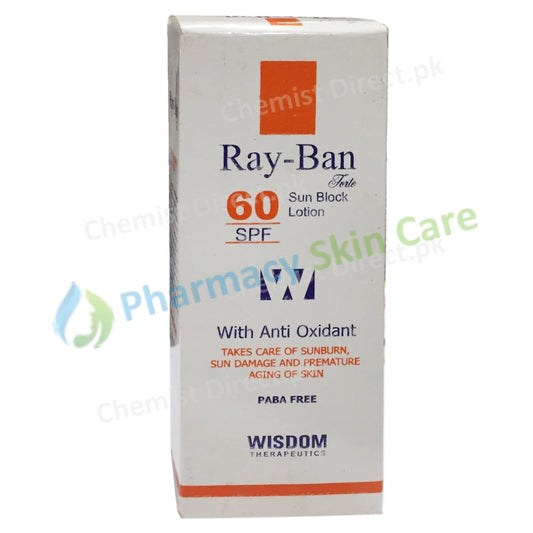 Ray Ban SPF 60 Lotion