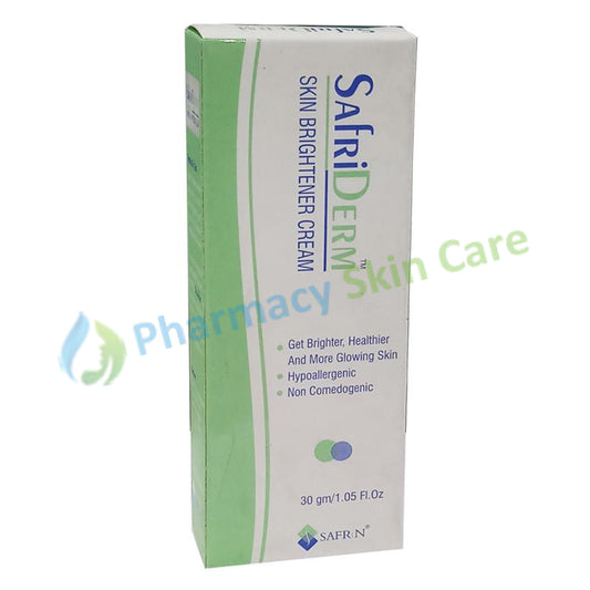 Safri Derm Cream 30gm Safrin Pharma Skin Brightening Cream