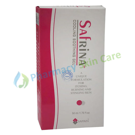 Safrina Cooling Soothing Gel 50ml Safrin Pharma