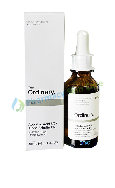 The Ordinary Ascorbic Acid 8% Alpha Arbutin 2% 30ml serum