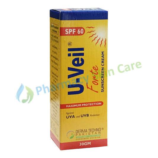U Veil Forte SPF 60 Derma Techno Pakistan Skin Care Preparations