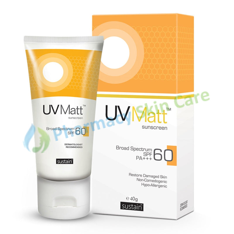 Uv Matt Spf 60 Sun Screen 40G Medicine