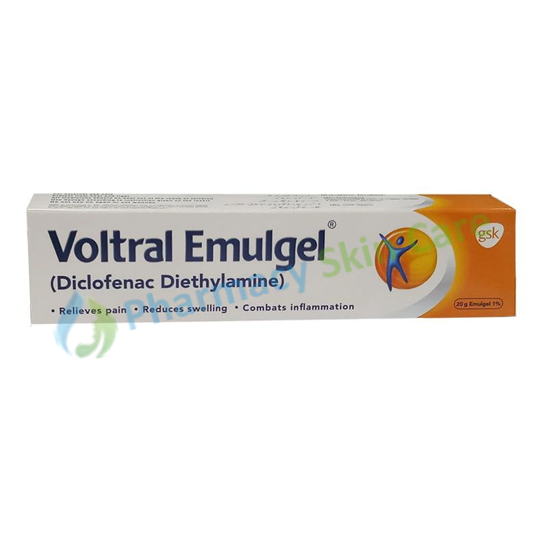 Voltral Emulgel Gel 20G NSAID Diclofenac Diethyamine