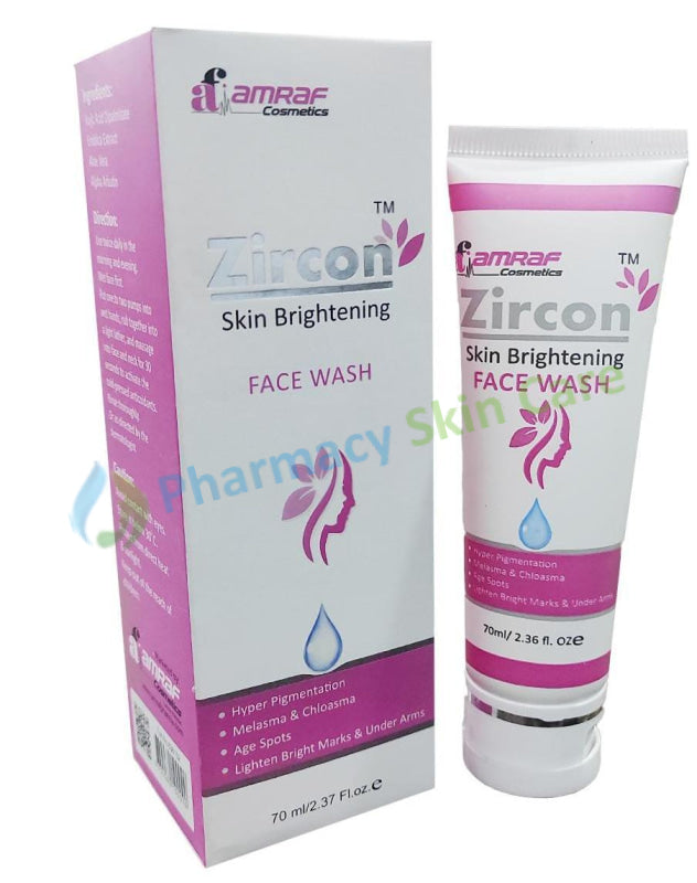 Zircon Skin Brightening Face Wash face