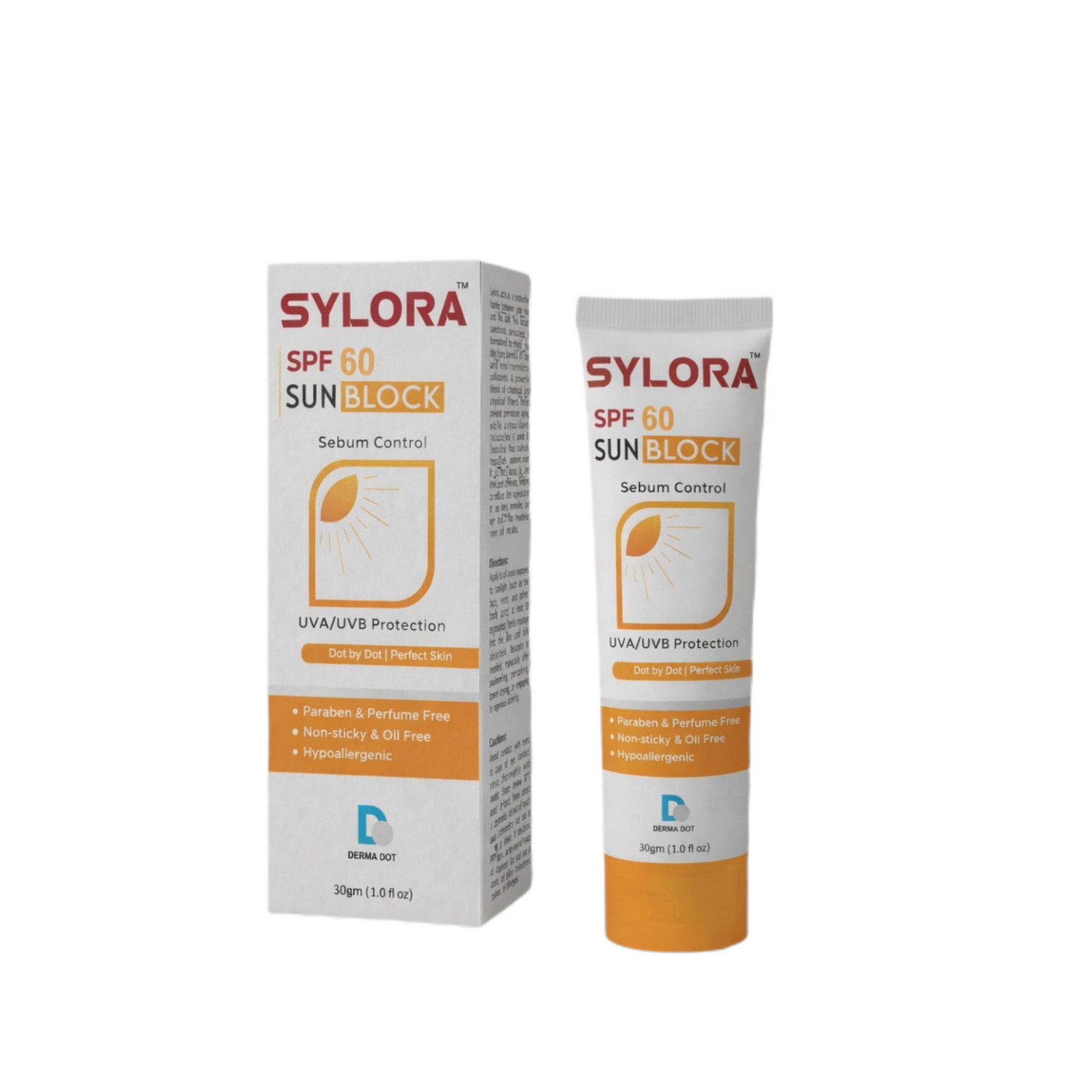 Sylora SPF 60 Sunblock Sebum Control