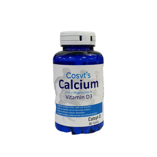Cosvt Calcium and Vitamin D3 30ct