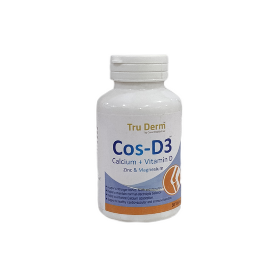 TRU DERM - COS D3 - TABLETS 30
