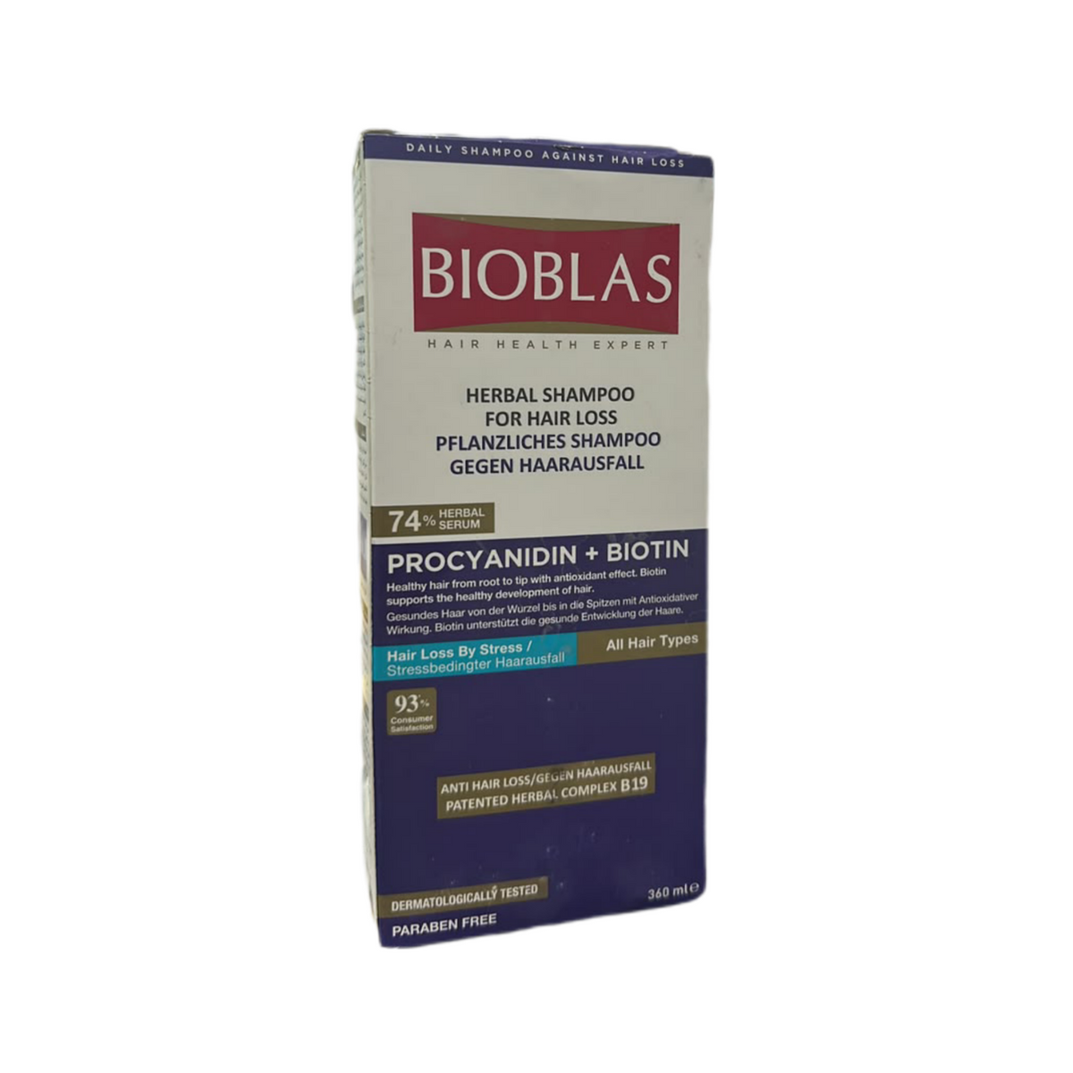Bioblas Procyanidin+Biotin Herbal Shampoo