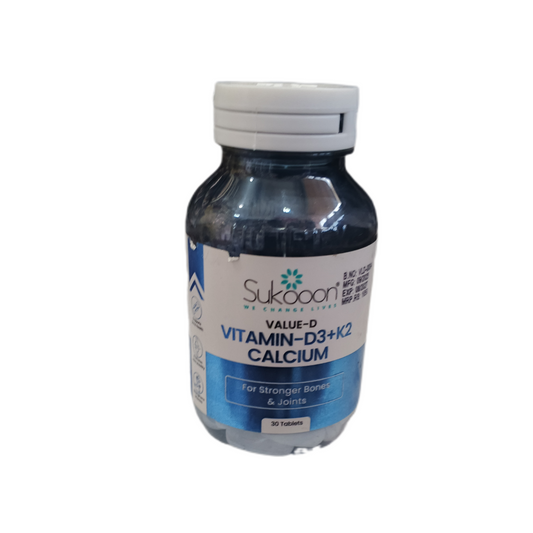 Sukooon Vitamin-D Vitamin-D3 + K2 Calcium
