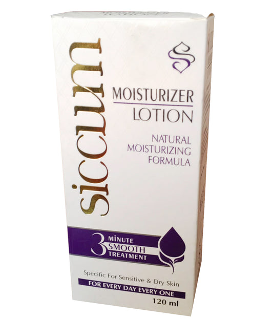 Siccum Lotion Moisturizer 120ml