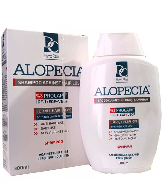 Alopecia Anti Hair Loss Herbal Shampoo 300ml