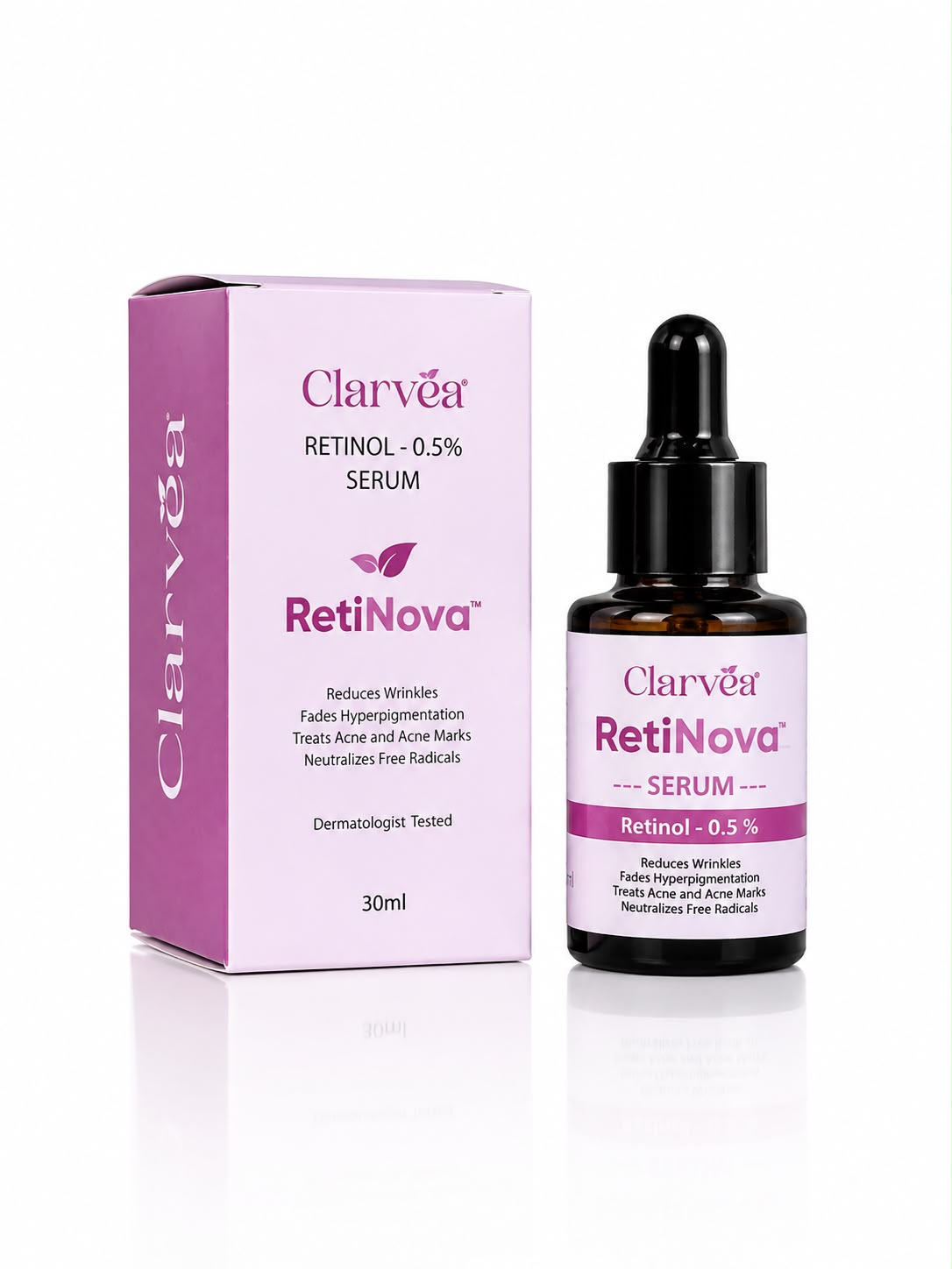 Clarvĕa RetiNova 0.5% Retinol Serum (30ml)