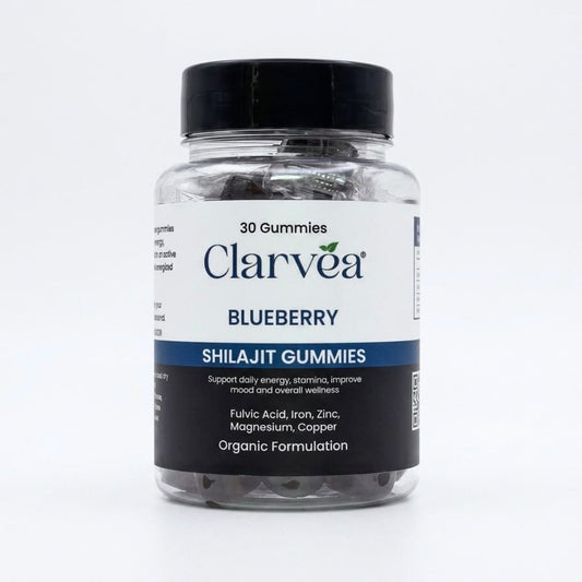 Clarvea Blueberry Shilajit Gummies