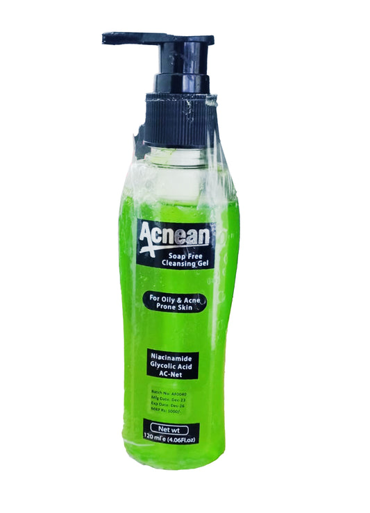 Acnean Soap free Cleasing Gel 120ml