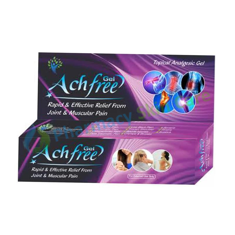Ach Free Gel 35g Med Life Pharmaceuticals-Rapid & Effective Relief From Joint & Musular Pain